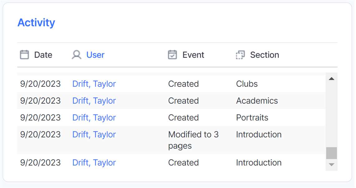 The Event will still show in the calendar, with strikethrough text.