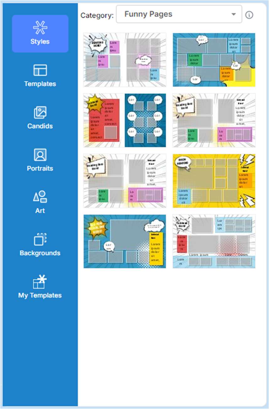 The selection of Styles that are available in your software can be controlled by an Adviser user.
