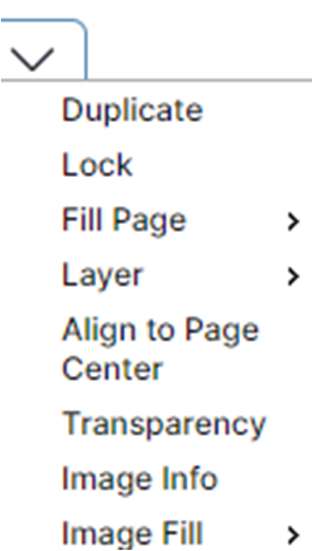 A dropdown menu will appear.