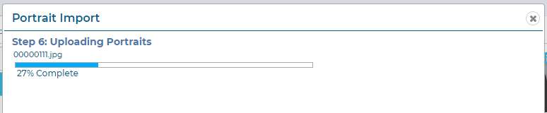 The folder names on the left represent new folders that will be created for this upload.