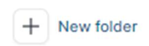 The New Folder button.