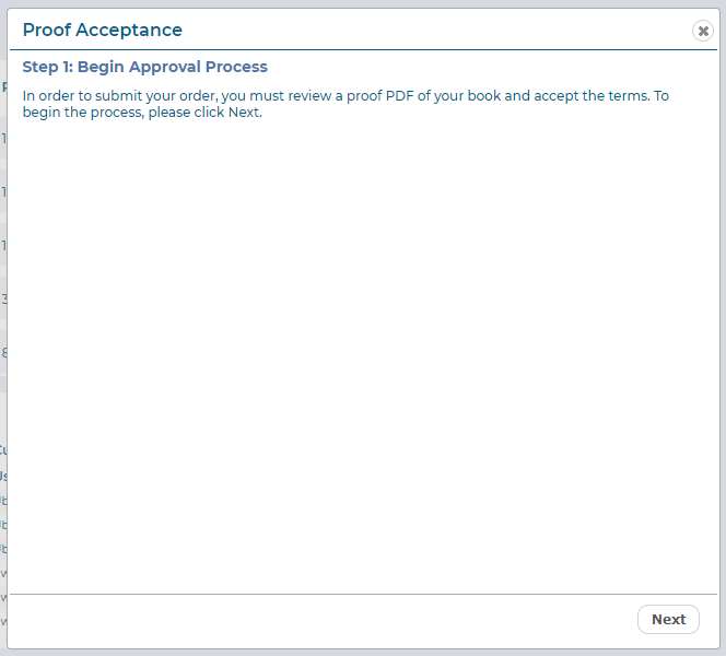 The software will generate an online PDF.